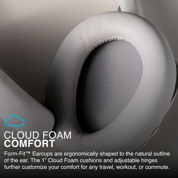 Безжични слушалки JLab JBuds LUX ANC (70+ часа батерия) - Бели