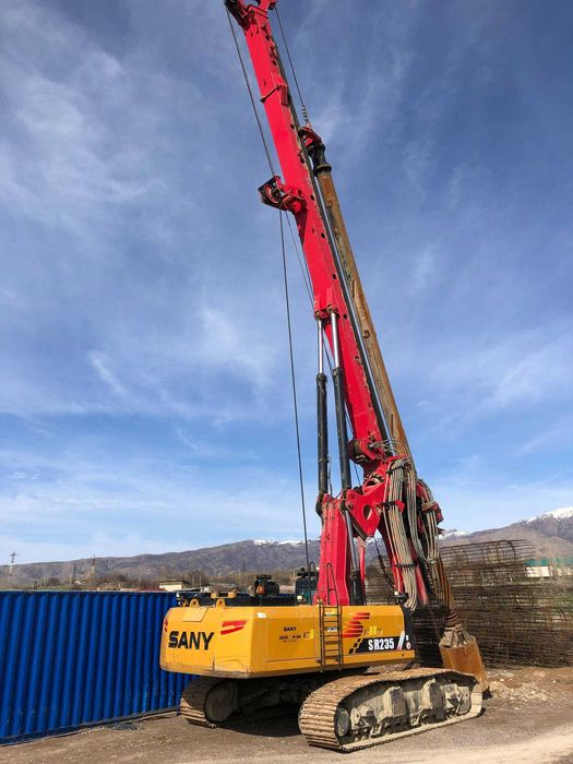 Услуга буровой машины DSM, свая