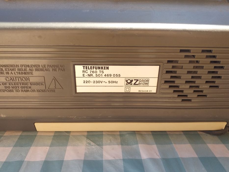 Radiocasetofon Telefunken RC760 TS