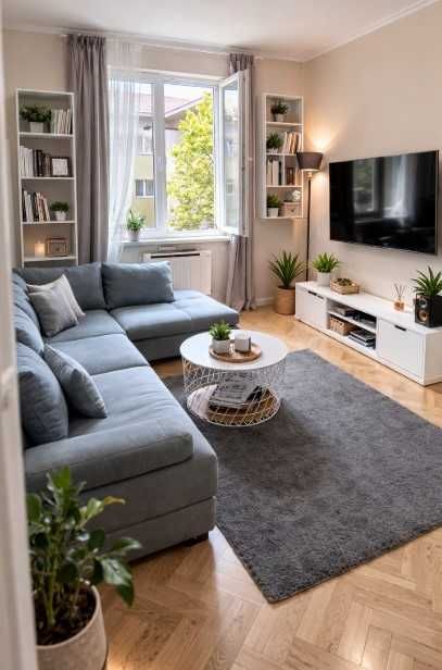 Тристаен апартамент под наем Център