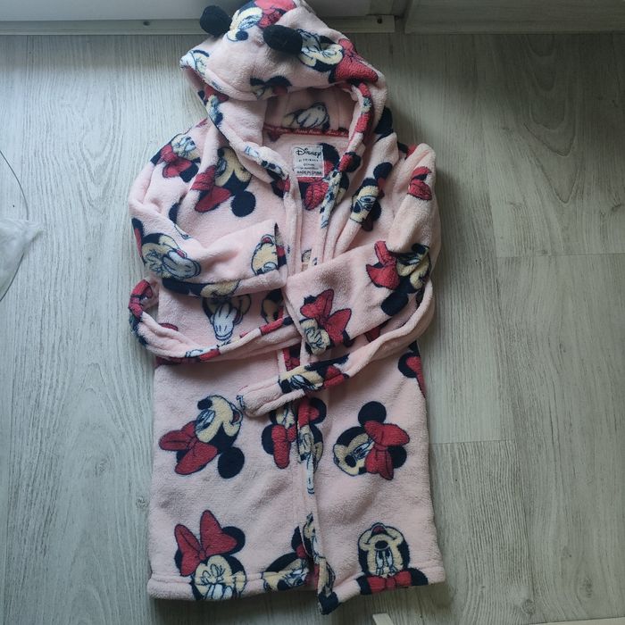 Детски плюшен халат Мики маус 2-3 г