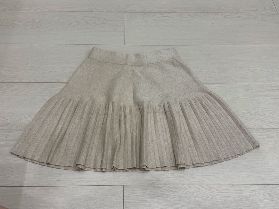 юбка бежевая хс/с теплая