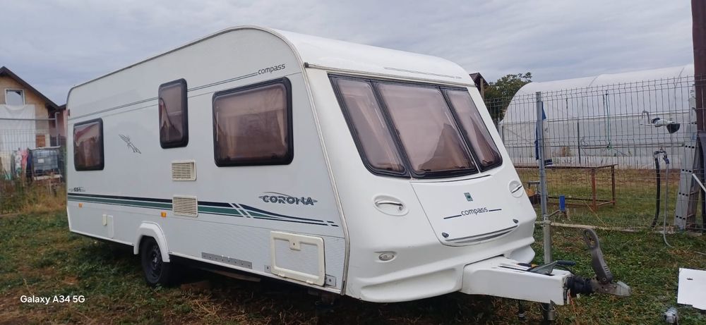 vând rulota compas 2003,ptr o locație fixa, asigur transport