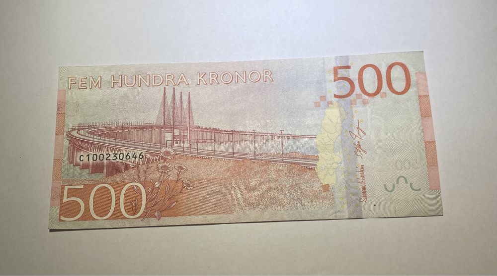 Bancnotă 500 coroane suedeze (SEK) – Birgit Nilsson