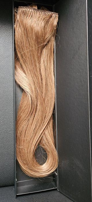 Extensii Clip-On Par Natural Megavolum 70 cm Saten Mediu 5 BuenoBia