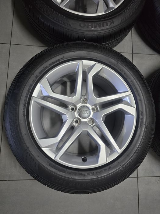 Set 4 roti Audi Q5 M+S impecabile, Originale r18