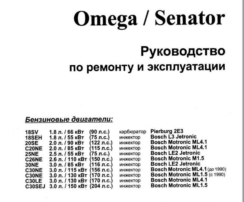 ОПЕЛ 9 модела/1979-1998/- Ръководства за експлоатация и ремонт (на CD)