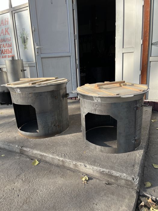 80л казан+ошақ+крышка