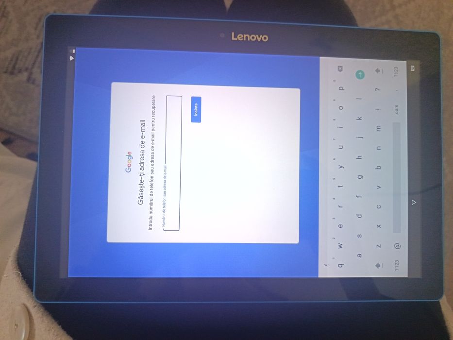 Tableta Lenovo 10''+cablu încărcător