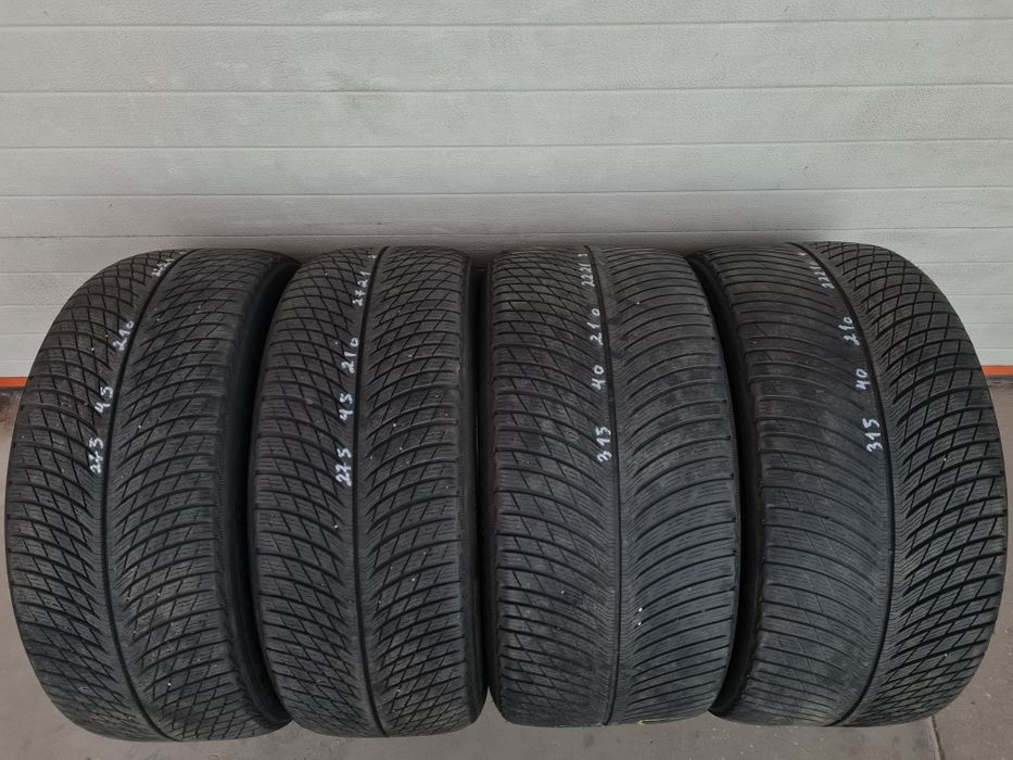 Зимни гуми Спорт П. MICHELIN PilotAlpin5 315 40 R21 275 45 R21 дот2721