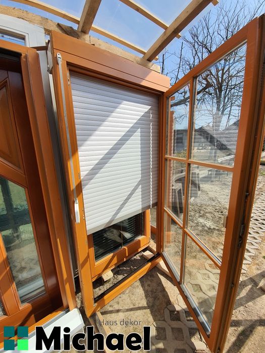 Termopan lemn masiv cu rolete,GAULHOFER,Austria( Nadine 8653,8054)