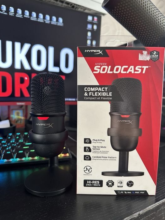 Продам микрофон HyperX SoloCast