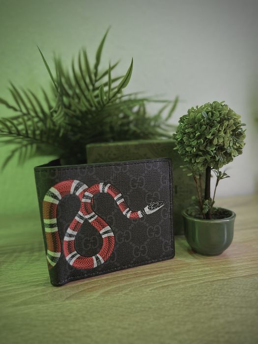 мъжки портфейл Gucci snake