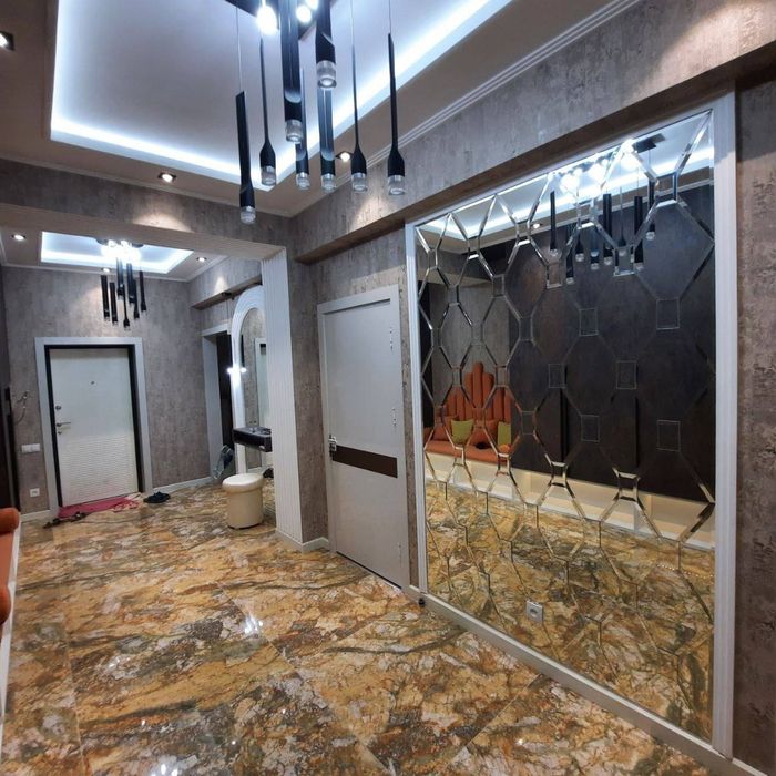Продается 4х ком квартира в новостройке, ор-р: метро Ойбек, 130м²