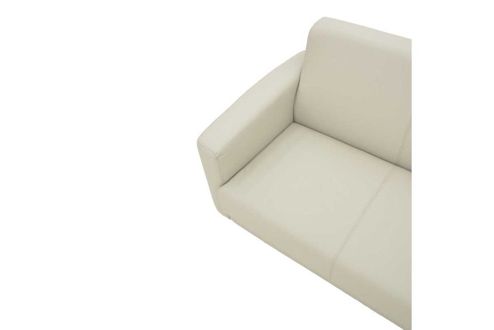 Триместен диван Puzzle-home Sidica, PU кожа, 2 цвята, 185x78x83cm