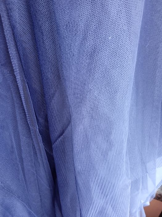 Юбка патчи удлиненная на резинке