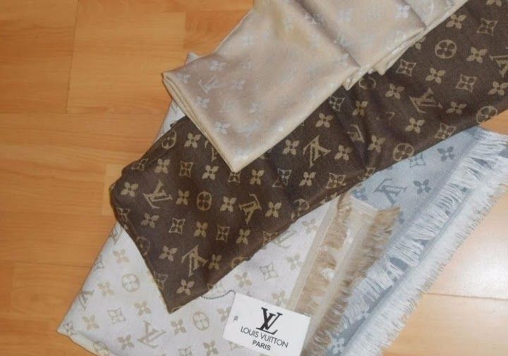 Esarfe/saluri 2 fete Louis Vuitton/unisex/diverse nuanțe/material tip
