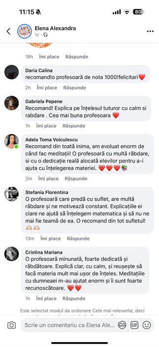 Meditatii Matematica