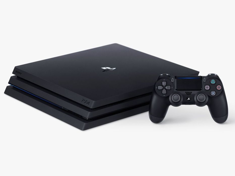 PS4 Pro прошитая, 2 геймпада