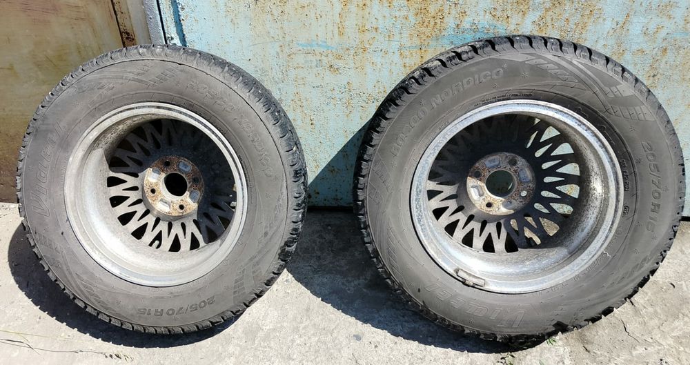 Резина с дисками  на 15