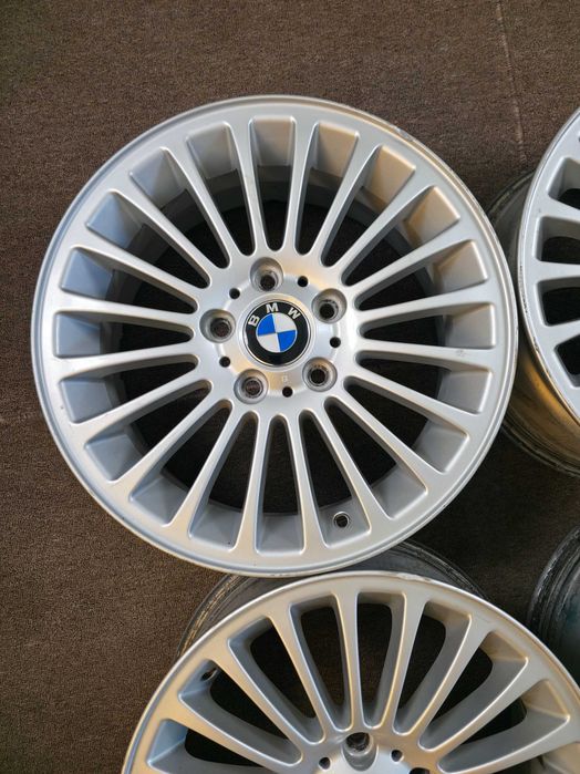 4 Jante Aliaj 5x120 17'' 7J ET 47 - OEM BMW Seria 3 E46 E90 F30 Seria 1 Seria 4 Seria 5 X1 X3 !