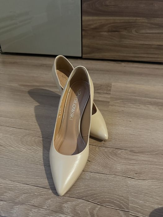 Pantofi stiletto piele