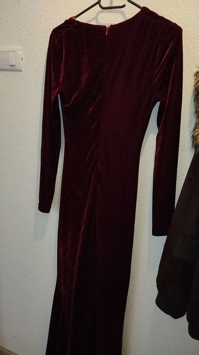 Rochie de catifea stil sirena