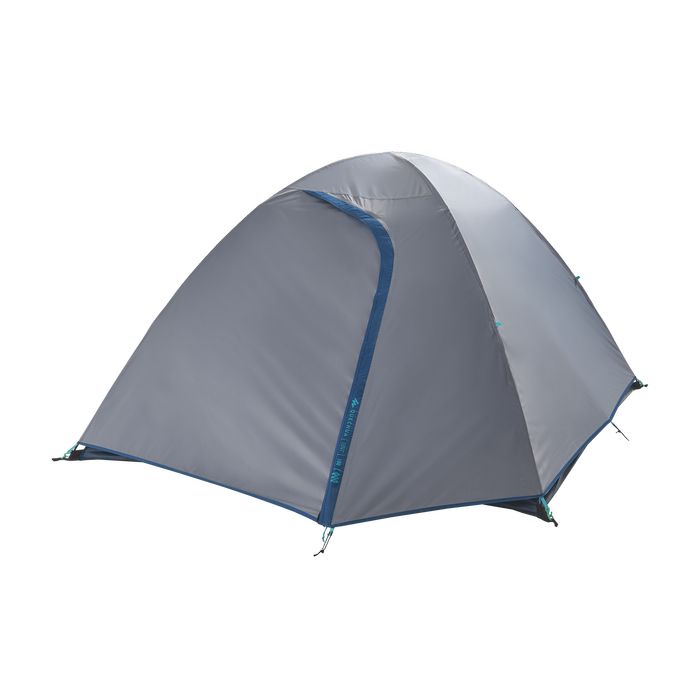 Cort de camping 3 locuri, Mh100 gri - No - produs resigilat Decathlon