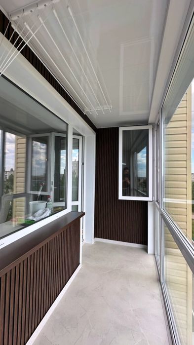 Балкон под ключ.