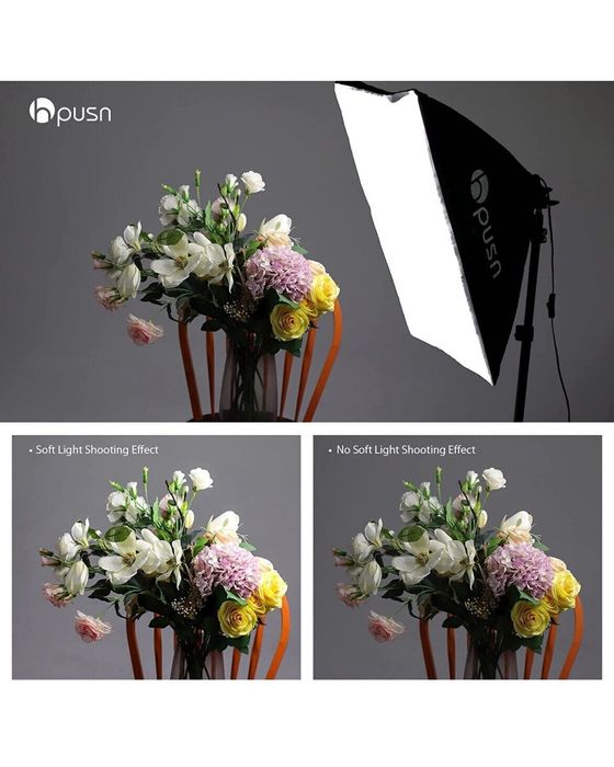 Комплект софтбоксов (2 шт). Стойка 2.1 м. Новое. Из США