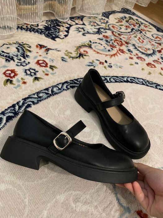 Ботиночки, балетки чёрного цвета