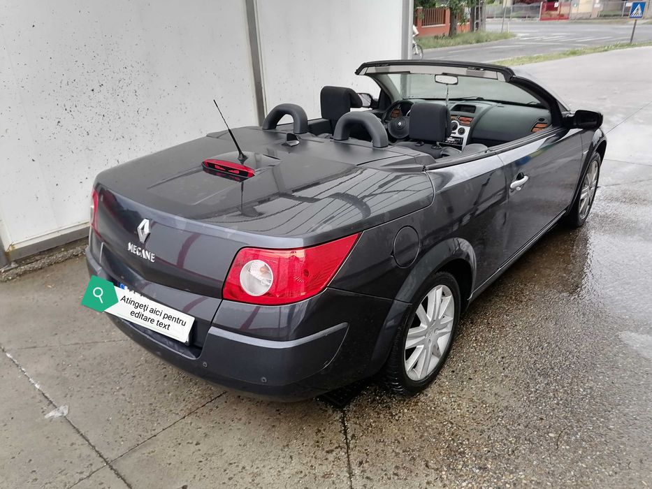 Autoutilitara Renault Megane Cabrio 2006