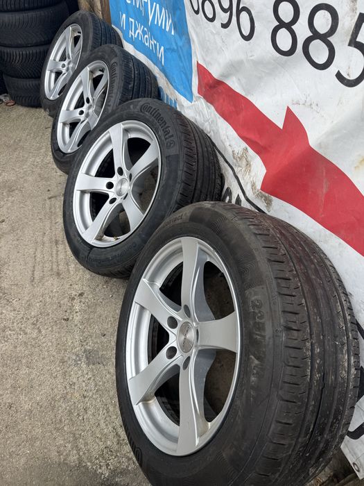 17 5х120 джанти с летни гуми