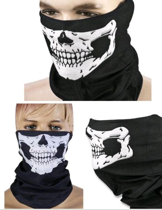 Mască schelet unisex , mărime unica
