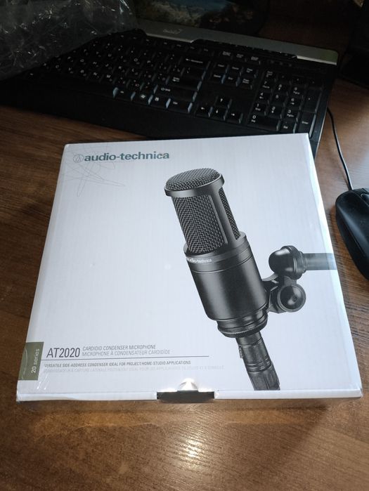 Новый микрофон Audio technica AT2020