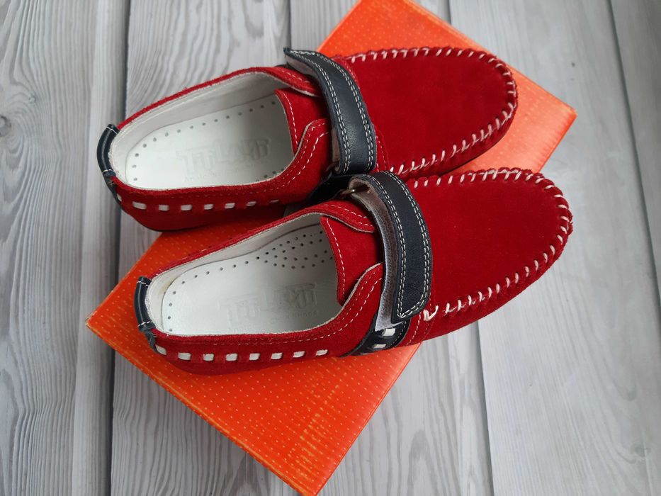 Замшевые макасины для мальчика