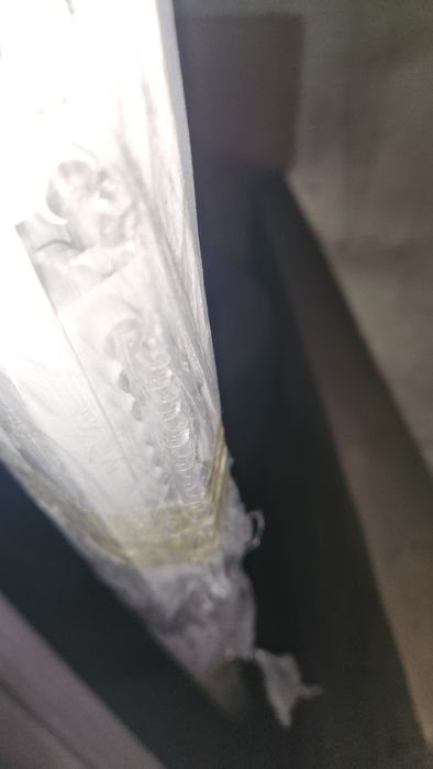 Чисто нови вертикални щори с метални корнизи пълен комплект