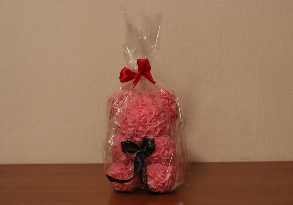 Мече от вечни рози за свети Валентин