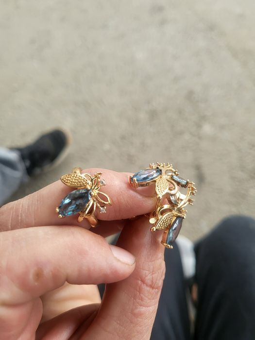 Продам серьги серебро 925 проба