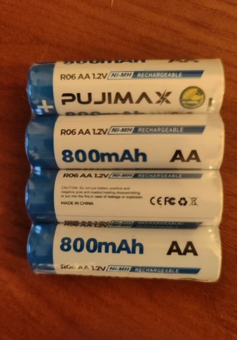 Продам новые аккумуляторные батарейки (перезаряжаемые батарейки)