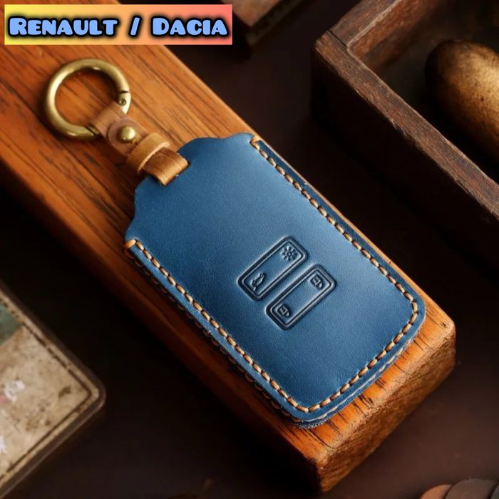 Кожен калъф за ключ карта Renault , Dacia