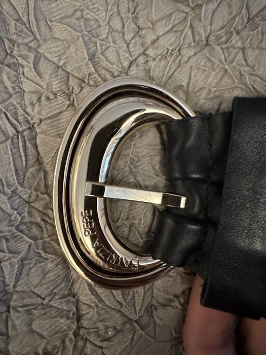 Кожен колан Patrizia Pepe