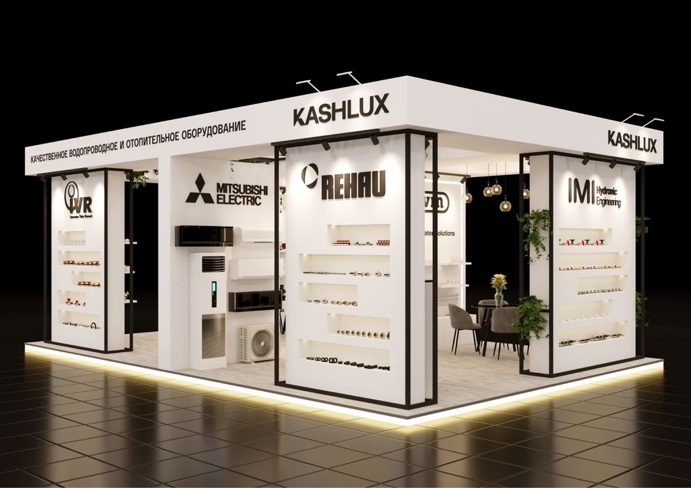 Ko‘rgazma stendlari: ishlab chiqarish, bezatish va “под ключ” qurish