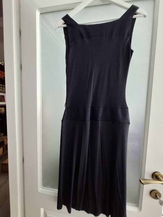 Rochie bleumarin Trussardi Jeans