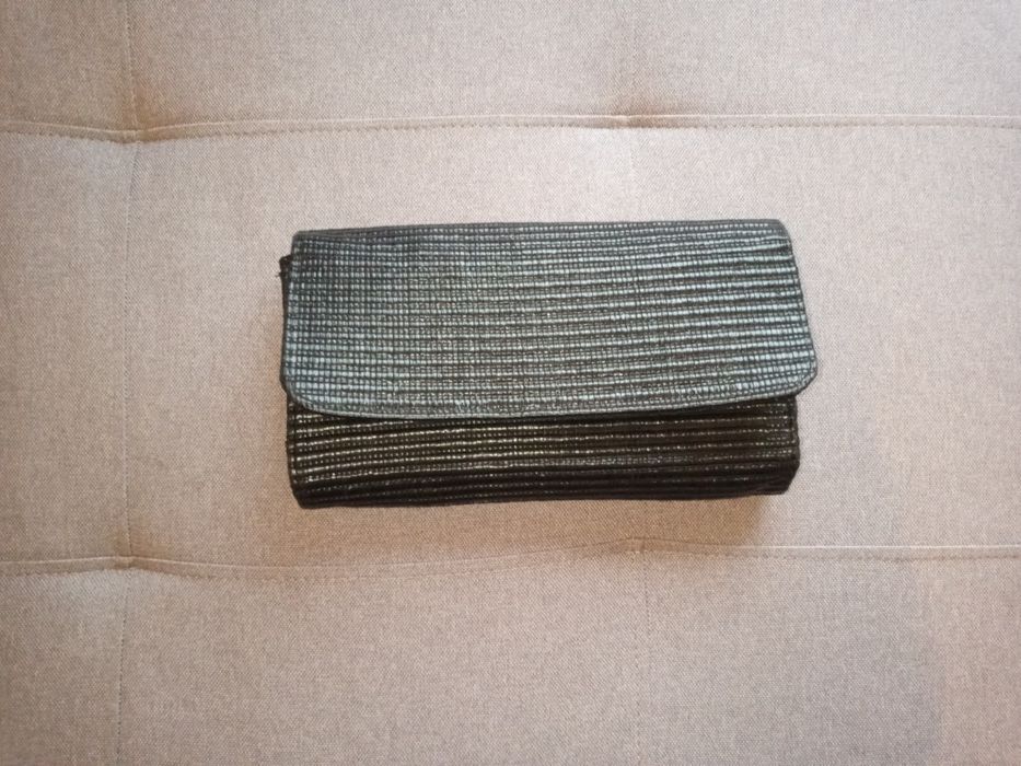 Poșetă plic H&M gri închis