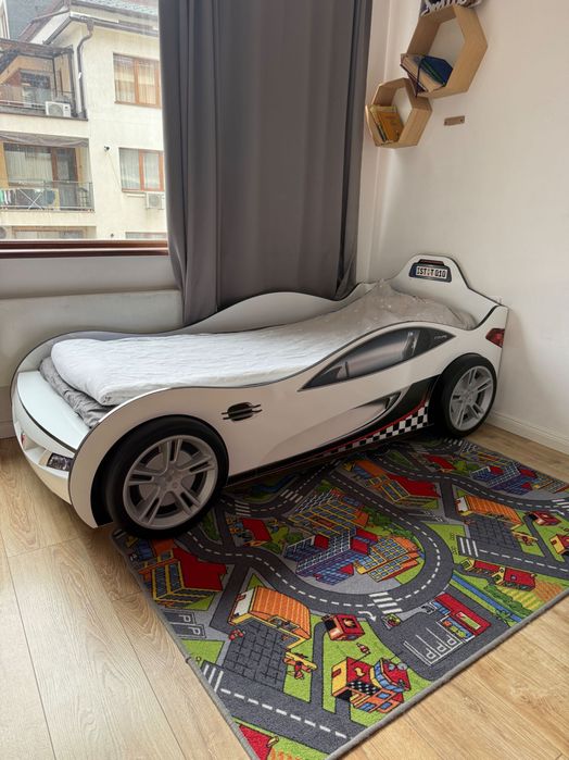 Детско легло кола Cilek Coupe + ПОДАРЪК килим за игра