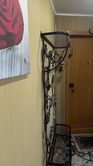 Вешалка кованная