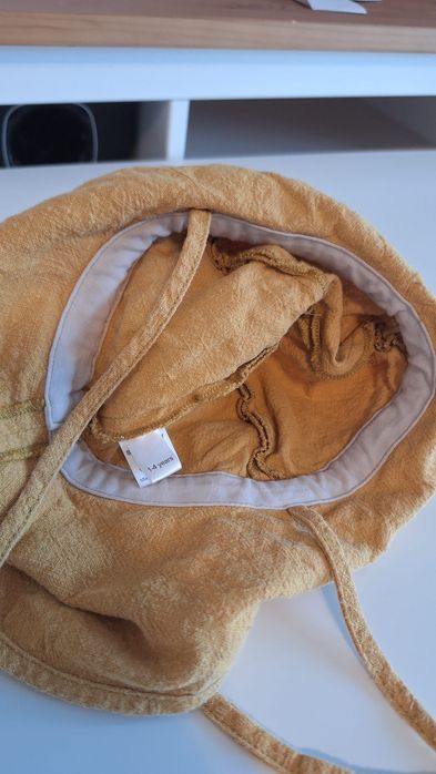 Pălărie de soare Stellar Atelier, 100% In, Mărimea S (1-4 ani) – Mustard