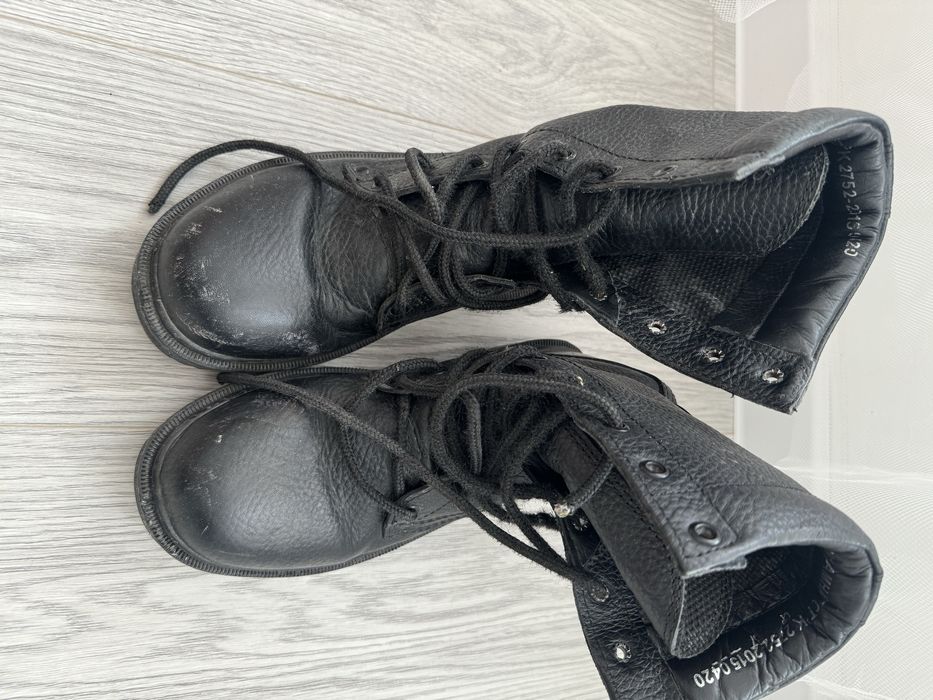 Берцы кожанные, 37-38 размер