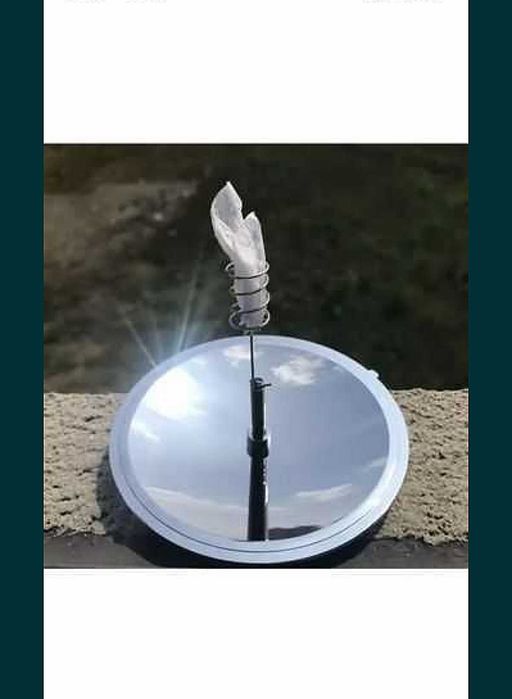 Солнечная зеркальная зажигалка